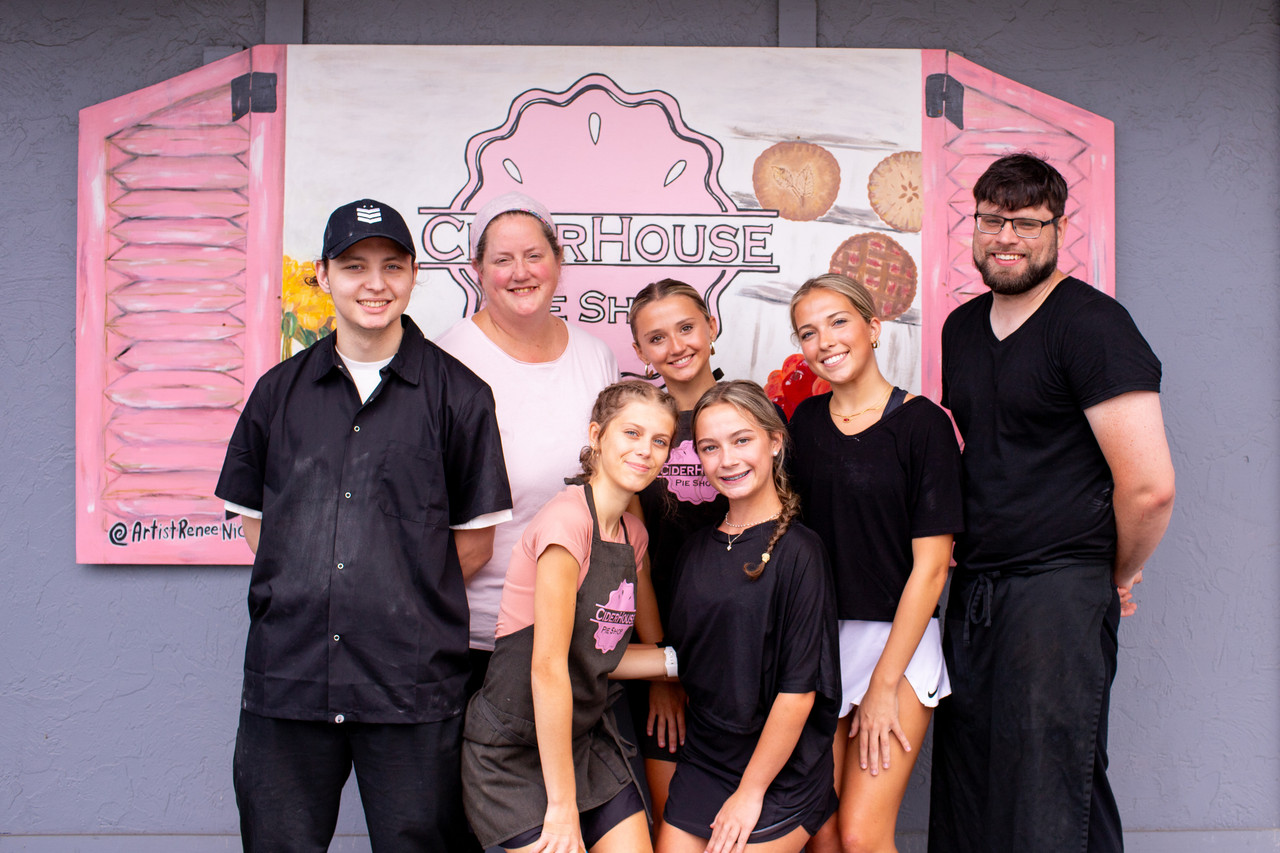 CiderHOuse pie shop team
